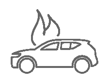 icona furto e incendio