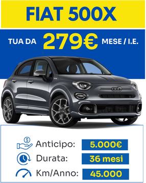 immagine offerta Fiat 500X
