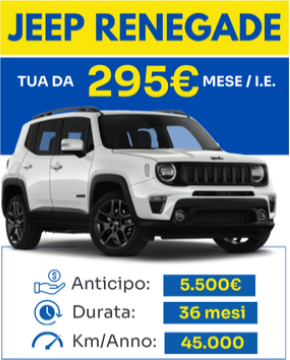 immagine offerta Jeep Renegade